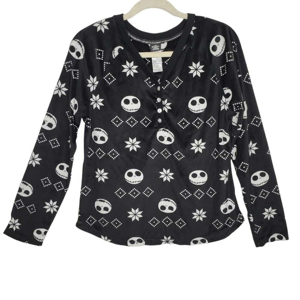 Disney Tim Burton's Night Before Christmas Sleep Top Medium